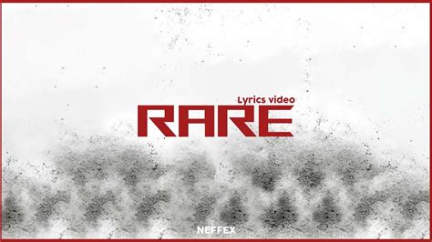 Neffex Rare Lyrics Youtube