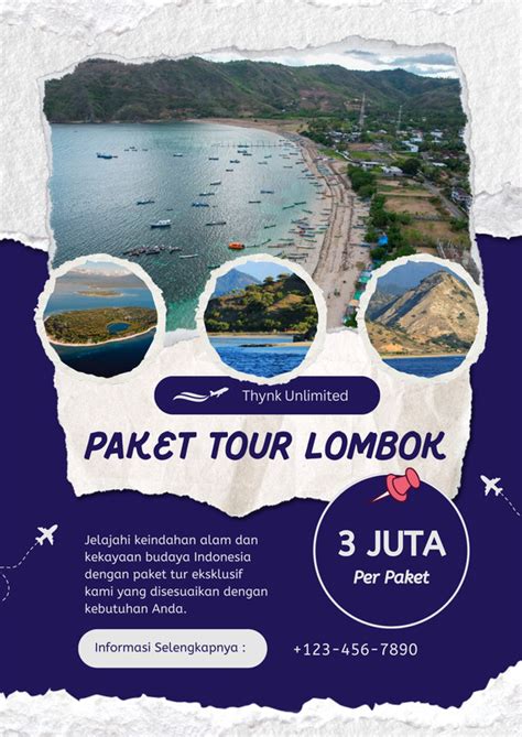 Halaman 4 Gratis Contoh Poster Wisata Online Keren Canva