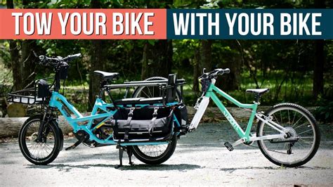 Turn Your Cargo Bike Into A Tow Truck Tern Bike Tow Kit Youtube