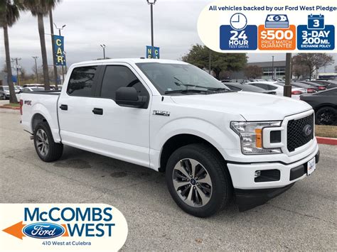 New 2019 Ford F 150 Stx Crew Cab Pickup In San Antonio 990712 Red