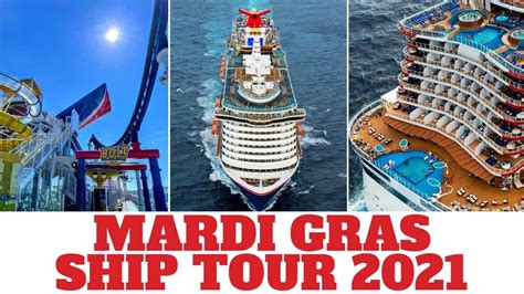 Tour of Carnival's Newest Ship, Mardi Gras [VIDEO]