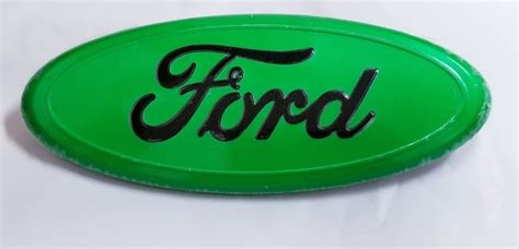 2004 2016 Ford 9 X 35 Green Oval Logo Emblem Etsy