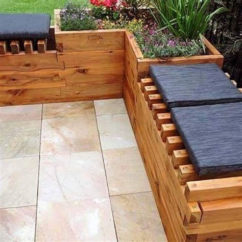 56 Inspiring Deck Bench Ideas For Your Outdoor Oasis Deck Designs