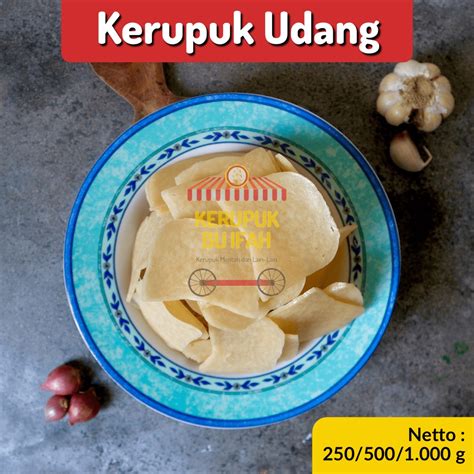 Jual Kerupuk Udang Bintang Premium Mentah Gram Shopee Indonesia