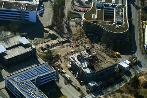 N Rnberg Von Oben Erweiterungs Neubau Baustelle Am Geb Udekomplex