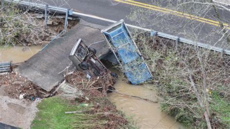 Cars Swept Away Bridges Washed Out After Smith Creek Flooding