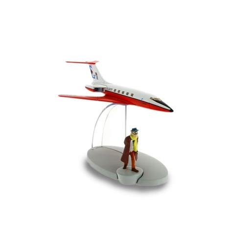 Tintin Avion Carreidas Vol Pour Sidney Laszlo Cm