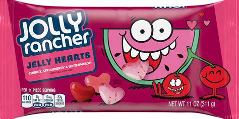 Jolly Rancher Assorted Fruit Flavored Jelly Hearts