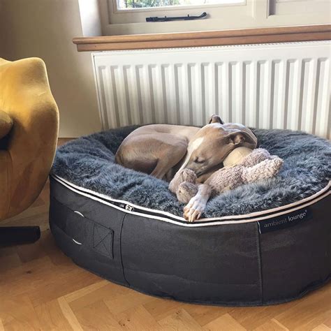 Ambient Lounge Dog Bed With Faux Fur Dog Incontinence Uk