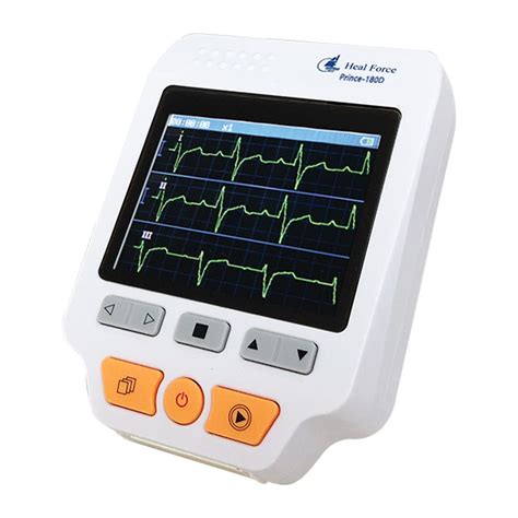 Monitor Paziente Portatile Prince D Heal Force Ecg Di