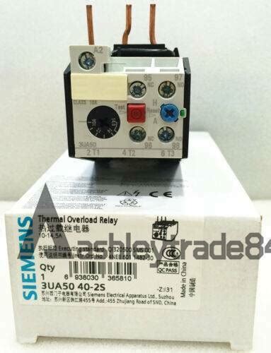 Pc New Siemens Thermal Overload Relay Ua S A Ebay