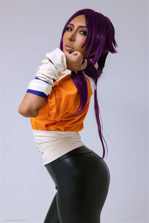 Model Non Nonsummerjack In Cosplay Yoruichi Shihoin From Bleach