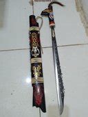 Jual Mandau Senjata Khas Dayak Pusaka Adat Suku Tradisional Kalimantan