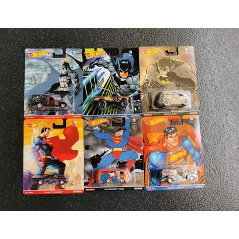 Jual Hot Wheels Pop Culture Batman Superman VW Volkswagen T1 Panel Chevy Kota Surabaya