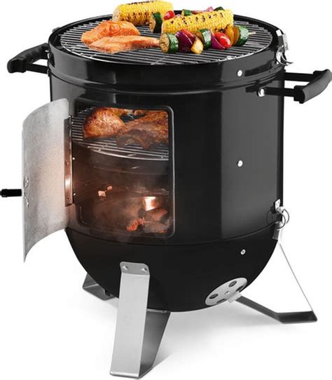 GRILLMEISTER Rookoven Ø40 cm smoker smoker bbq bbq houtskool