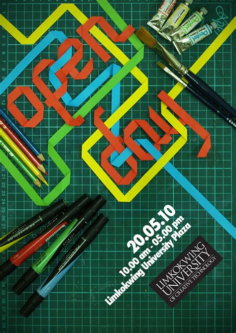 Open Day Poster On Behance