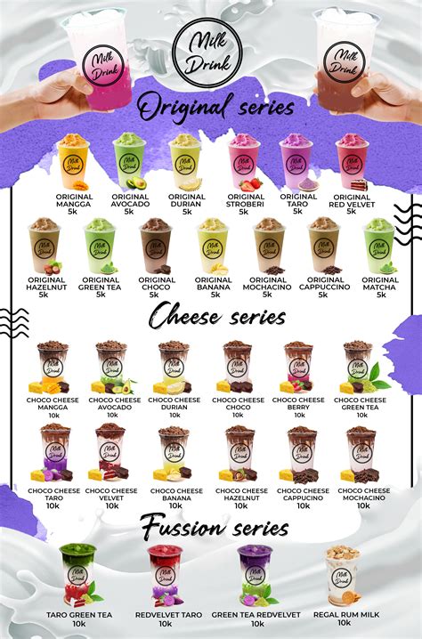 The Different Types Of Ice Creams Are Shown In This Poster Which Shows