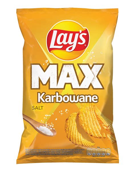 LAYS SALTED FLAVOURED CRINKLE CUT POTATO CRISPS 120G - Smakołyk ...
