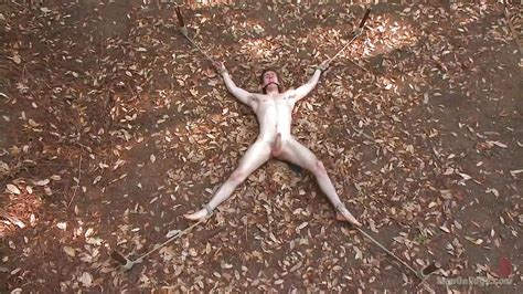 Tied Up Naked Outdoors