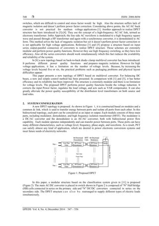 Application Of Distribution Power Electronic Transformer For Medium