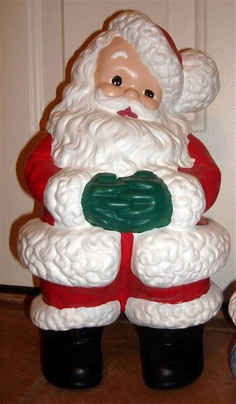 Vintage Atlantic Mold Ceramic 15 Santa Claus Christmas Holiday Figure Ceramics Santa