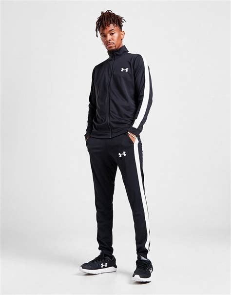 Black Under Armour Poly Tracksuit Jd Sports