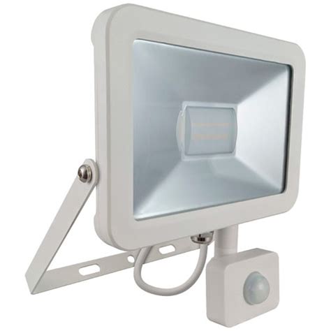 10345 Atlas Mini Floodlight With PIR IP66 20W 1600lm Crompton Lamps Ltd