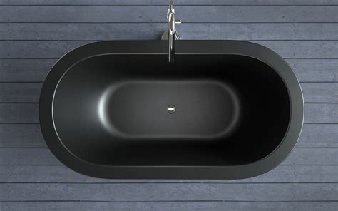 ᐈ 【aquatica Karolina 2 Graphite Black Solid Surface Bathtub】 Buy Online