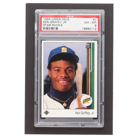 Ken Griffey Jr Upper Deck Rc Psa Pristine Auction