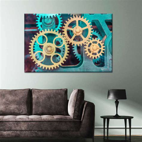 Clock Gears Wall Art | Photography