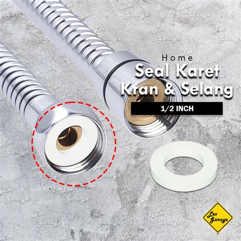 Jual Seal Karet Kran Selang Shower Mandi Toilet Selang Flexibel 1 2