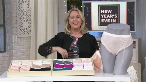 Breezies Set Of 6 Cotton Panties With UltimAir Lining On QVC YouTube