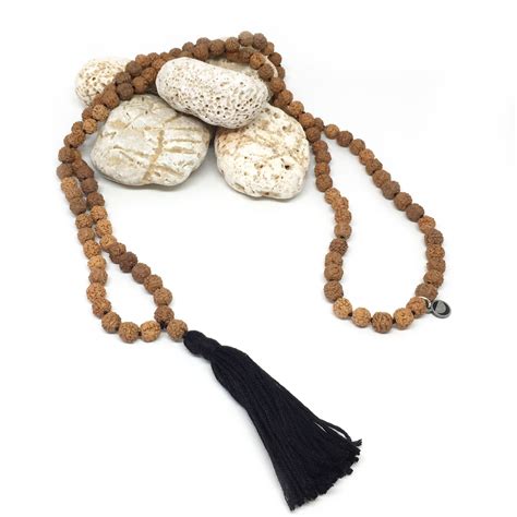 Classic Mala Rudraksha Daymoon Yoga