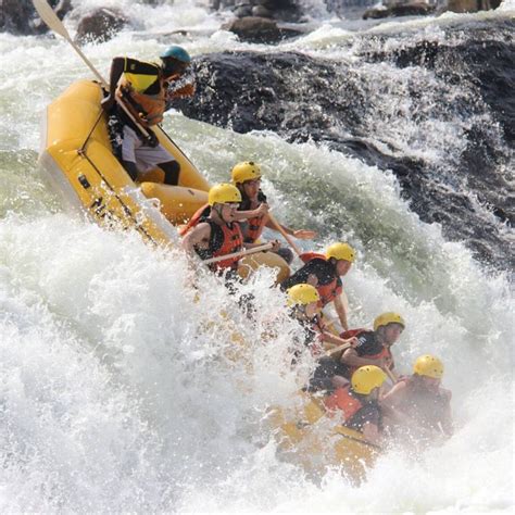 White Water Rafting In Jinja Uganda Jumping Jazza