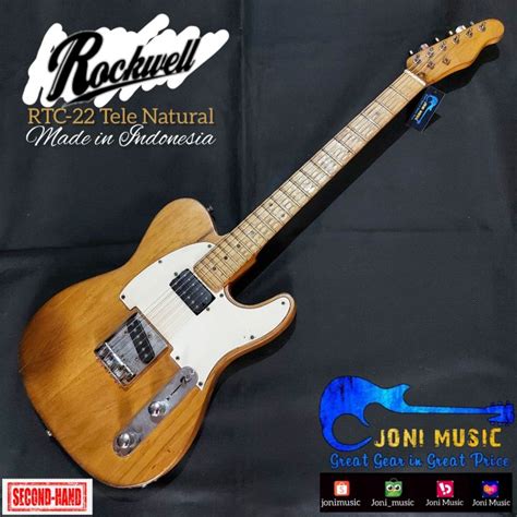 Gitar Rockwell Rtc Telecaster Original Made In Indonesia Lazada