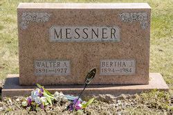 Walter Alvin Messner 1891 1977 Mémorial Find a Grave