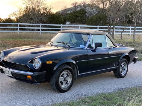 No Reserve Fiat Sport Spider Available For Auction