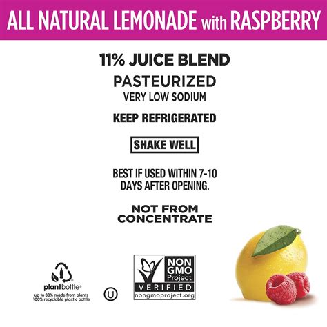 Buy Simply Lemonade With Raspberry All Natural Non GMO 52 Fl Oz