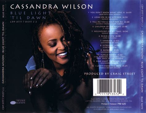 Jazz Libre Cassandra Wilson Blue Light Till Dawn 1993