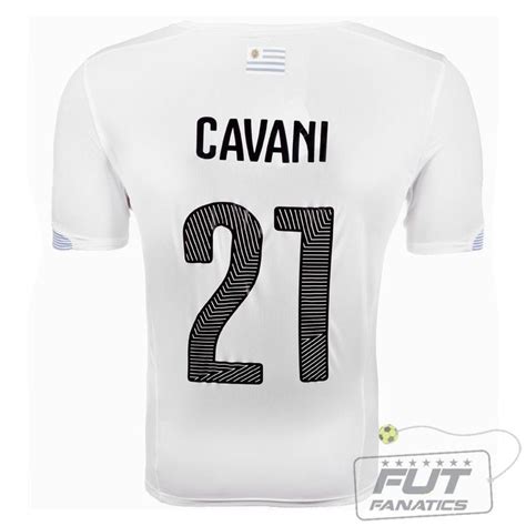 Camisa Puma Uruguai Away Cavani Futfanatics