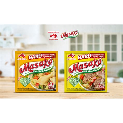 Jual Masako Sapi Dan Ayam Penyedap Rasa Renteng 8 5gr Isi 12 Sachet