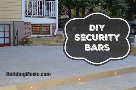 $0 DIY Security Bars || Basement Window Redo || Building Moxie