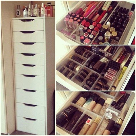 7 Ikea Inspired Diy Makeup Storage Ideas Ikea Makeup Storage Diy Makeup Storage Beauty Room