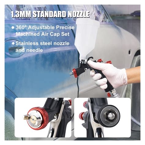 Spray Gun Paint Spray Gun Car Painting Gun Water Based Airbrush 13mm 1