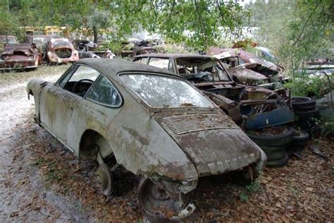 Gk Restoration S Porsche Graveyard Voitures Abandonn Es V Hicules