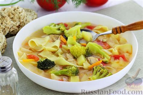 Суп из брокколи, рецепты на RussianFood.com: 104 рецепта супа из брокколи