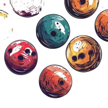 Bowling Balls Seamless Pattern, Bowling, Ball, Seamless PNG Transparent ...