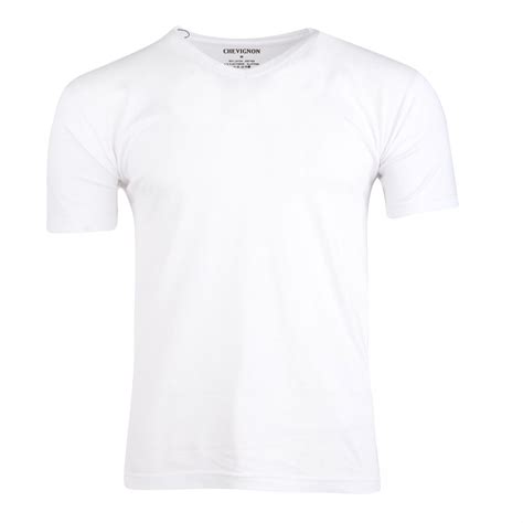 Tee Shirt Manches Courtes Col V Ajust Tario Homme Chevignon Prix