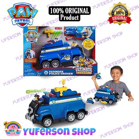 Jual Paw Patrol Ultimate Rescue Chase Ultimate Police Cruiser