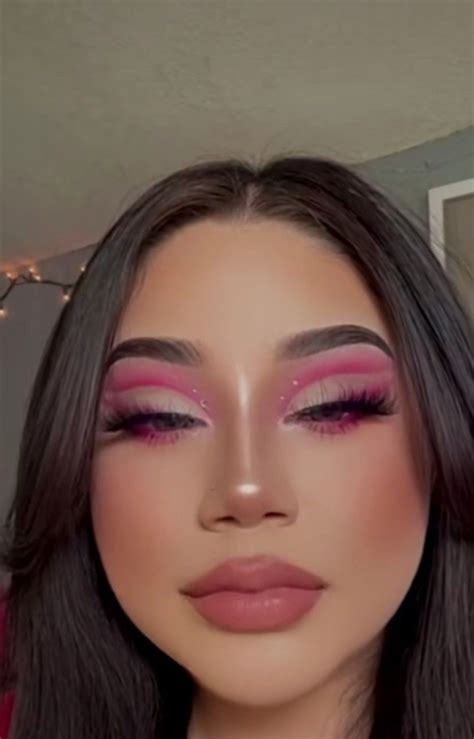 Cute Eye Makeup Edgy Makeup Glamour Makeup Makeup Eye Looks Pink